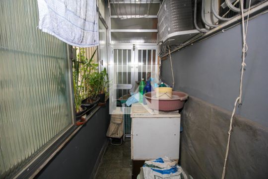 Varanda de apartamento à venda com 3 quartos, 104m² em Glória, Rio de Janeiro