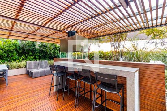Área comum - Churrasqueira de apartamento à venda com 1 quarto, 53m² em Teresópolis, Porto Alegre