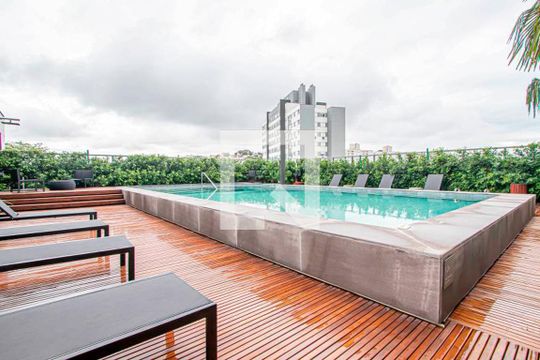 Área comum - Piscina de apartamento à venda com 1 quarto, 53m² em Teresópolis, Porto Alegre
