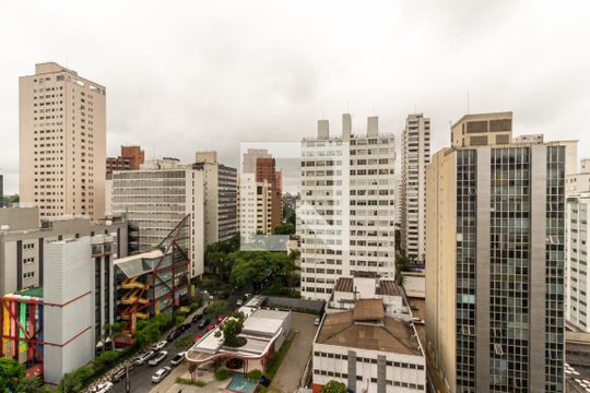 Sala - Vista de apartamento à venda com 3 quartos, 220m² em Consolação, São Paulo