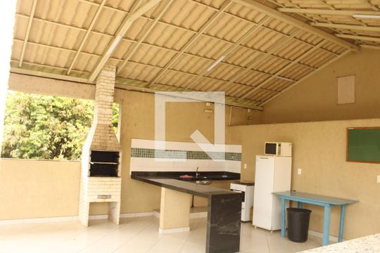 Área comum - Churrasqueira de apartamento à venda com 2 quartos, 71m² em Chácara Contagem, Contagem