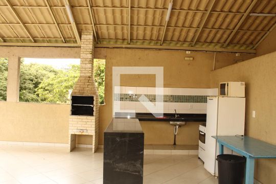 Área comum - Churrasqueira de apartamento à venda com 2 quartos, 71m² em Chácara Contagem, Contagem