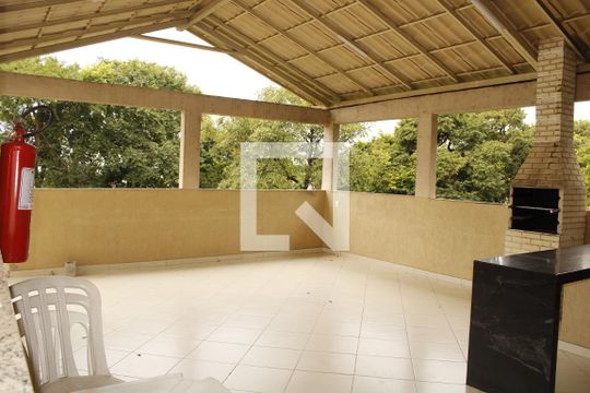 Área comum - Churrasqueira de apartamento à venda com 2 quartos, 71m² em Chácara Contagem, Contagem