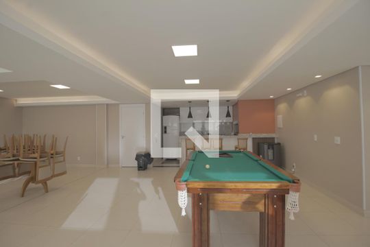 Área comum - Salão de festas de apartamento à venda com 1 quarto, 52m² em Centro, Canoas