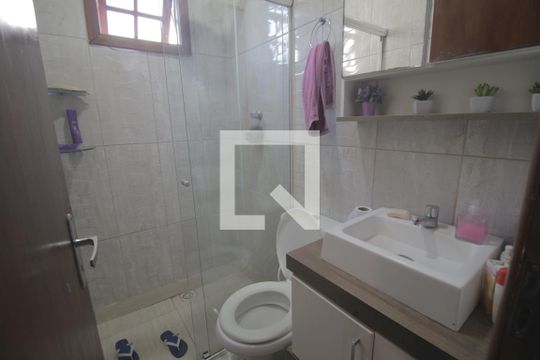 Banheiro de casa para alugar com 2 quartos, 45m² em Nossa Senhora das Gracas, Canoas