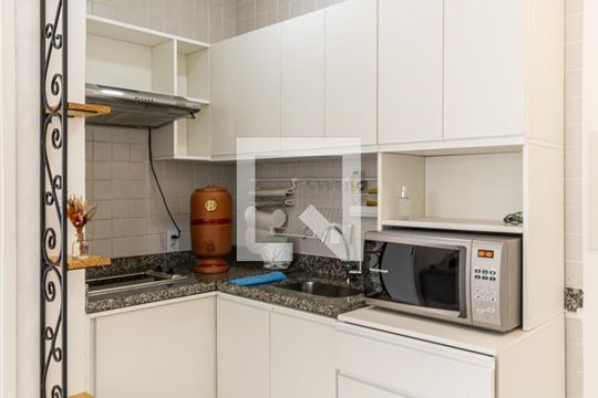 Cozinha - Armários de kitnet/studio para alugar com 1 quarto, 32m² em Vila Buarque, São Paulo