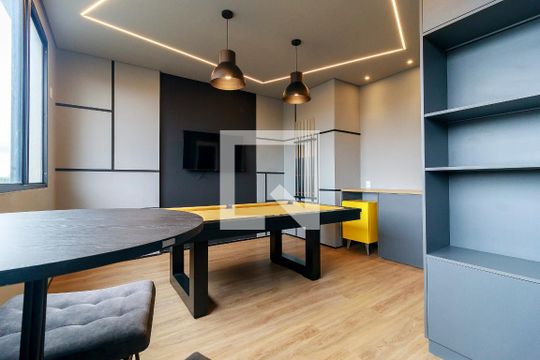Área comum de apartamento à venda com 2 quartos, 38m² em Veleiros, São Paulo