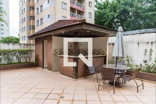Área comum - Churrasqueira de apartamento à venda com 1 quarto, 38m² em Vila Uberabinha, São Paulo