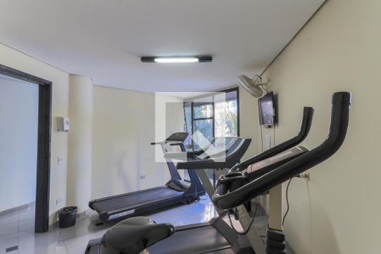 Área comum - Academia de apartamento à venda com 1 quarto, 50m² em Cidade Monções, São Paulo