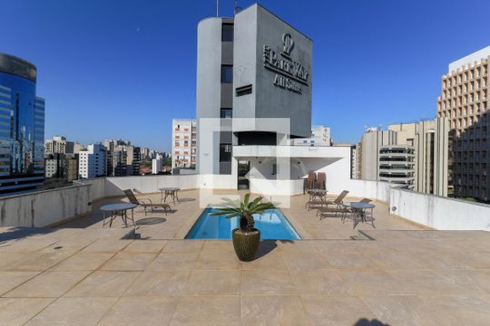 Área comum - Piscina de apartamento à venda com 1 quarto, 50m² em Cidade Monções, São Paulo