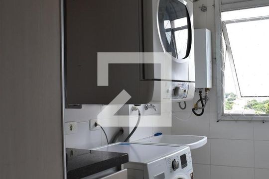 Área de serviço de apartamento para alugar com 3 quartos, 120m² em Portão, Curitiba