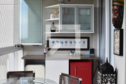 Varanda de apartamento para alugar com 3 quartos, 120m² em Portão, Curitiba
