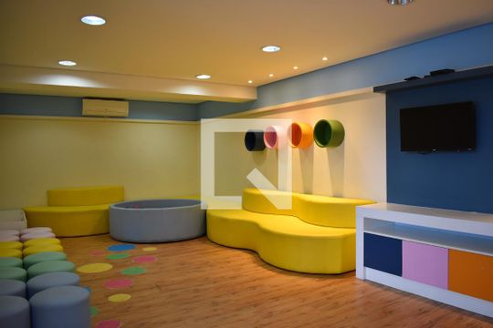 Área comum - Salão de festas de apartamento para alugar com 3 quartos, 120m² em Portão, Curitiba