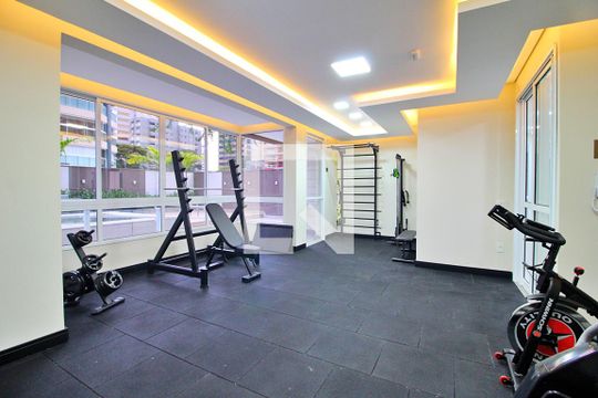 Área comum - Academia de apartamento à venda com 1 quarto, 30m² em Jardim, Santo André