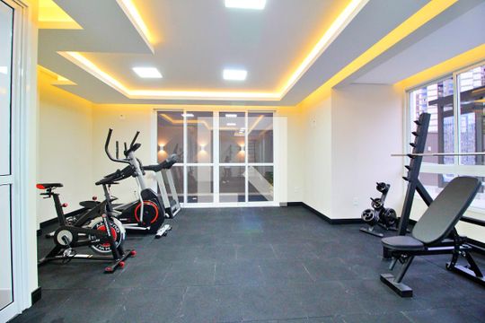 Área comum - Academia de apartamento à venda com 1 quarto, 30m² em Jardim, Santo André