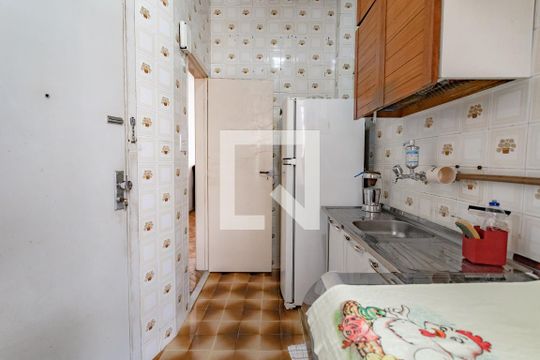 Cozinha de apartamento à venda com 2 quartos, 90m² em Flamengo, Rio de Janeiro