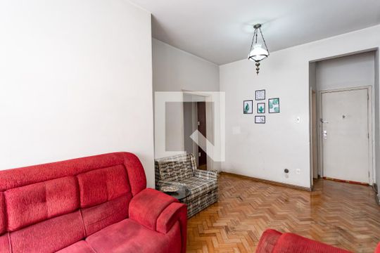 Sala de apartamento à venda com 2 quartos, 90m² em Flamengo, Rio de Janeiro