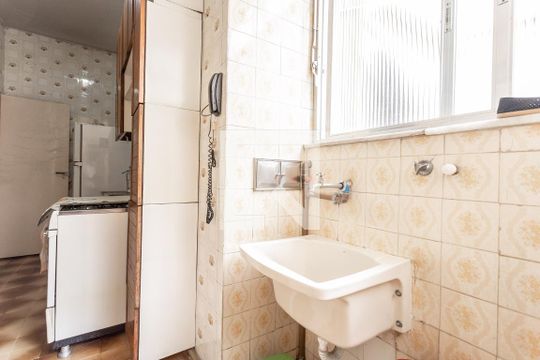 Área de Serviço de apartamento à venda com 2 quartos, 90m² em Flamengo, Rio de Janeiro
