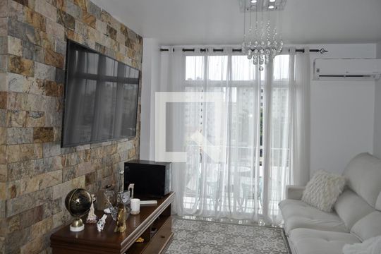 Sala de apartamento à venda com 2 quartos, 60m² em Riachuelo, Rio de Janeiro