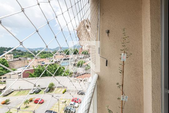 Varanda da Sala de apartamento à venda com 2 quartos, 50m² em São Cristóvão, Rio de Janeiro