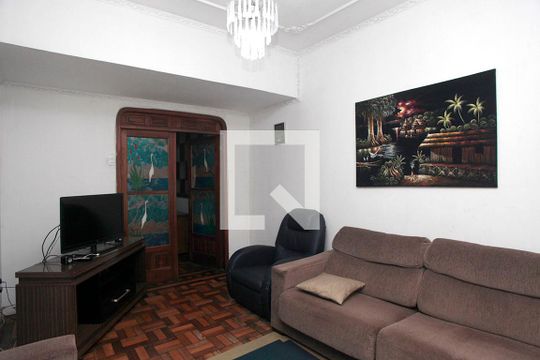 Sala 1 de apartamento à venda com 4 quartos, 128m² em Centro Histórico, Porto Alegre