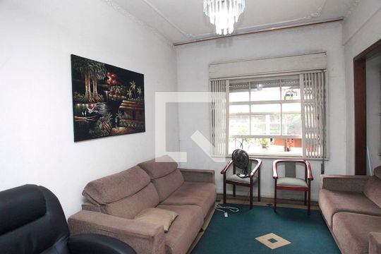 Sala 1 de apartamento à venda com 4 quartos, 128m² em Centro Histórico, Porto Alegre