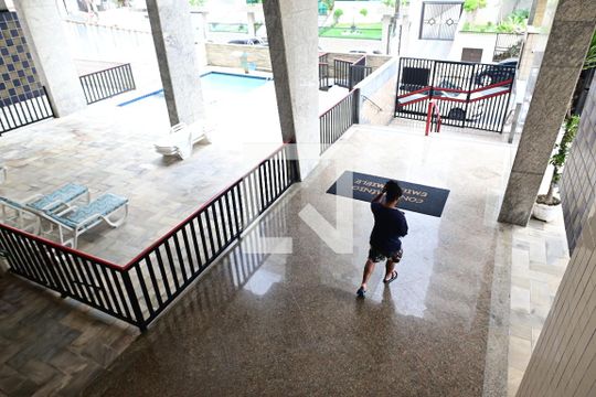 Área comum de apartamento para alugar com 2 quartos, 73m² em Tupi, Praia Grande