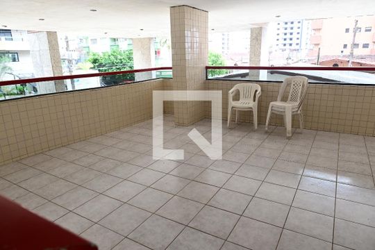 Área comum de apartamento para alugar com 2 quartos, 73m² em Tupi, Praia Grande