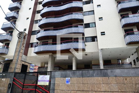 Fachada de apartamento para alugar com 2 quartos, 73m² em Tupi, Praia Grande