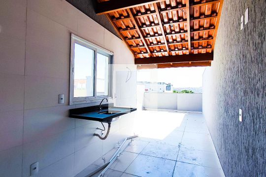 Cozinha de apartamento para alugar com 2 quartos, 87m² em Jardim das Maravilhas, Santo André
