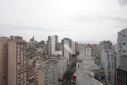 Área Comum - Rooftop Vista de kitnet/studio à venda com 1 quarto, 23m² em Centro Histórico, Porto Alegre
