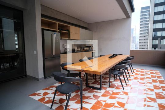 Área comum de kitnet/studio à venda com 1 quarto, 25m² em Pinheiros, São Paulo