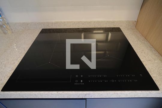 Cozinha - Detalhe de kitnet/studio à venda com 1 quarto, 25m² em Pinheiros, São Paulo