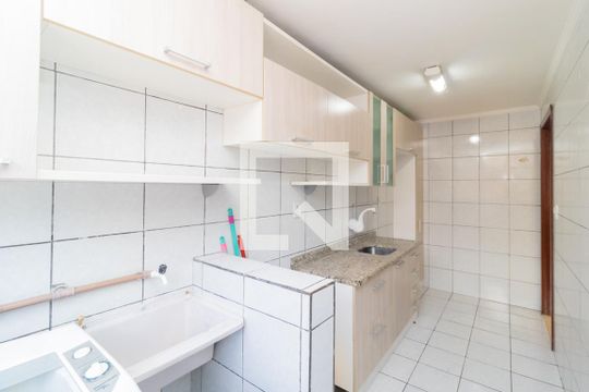 Cozinha e Área de Serviço de apartamento à venda com 2 quartos, 75m² em Nossa Senhora das Gracas, Canoas