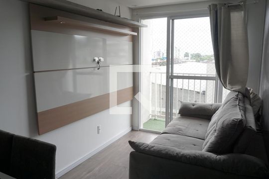 Sala de apartamento à venda com 2 quartos, 47m² em Primavera, Novo Hamburgo