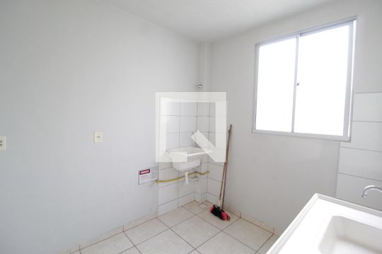 Cozinha de apartamento para alugar com 2 quartos, 42m² em Shopping Park, Uberlândia