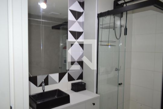 Banheiro de kitnet/studio à venda com 1 quarto, 28m² em Liberdade, São Paulo