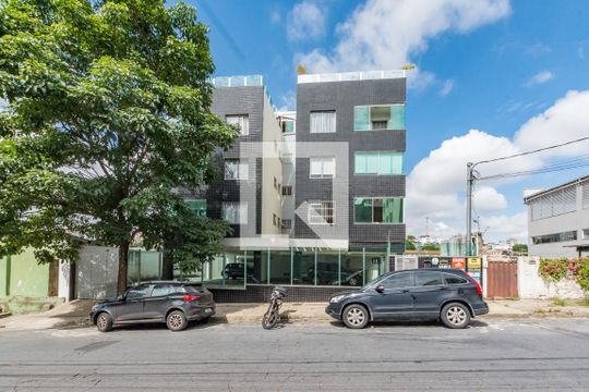 Fachada de apartamento à venda com 3 quartos, 82m² em Nova Granada, Belo Horizonte