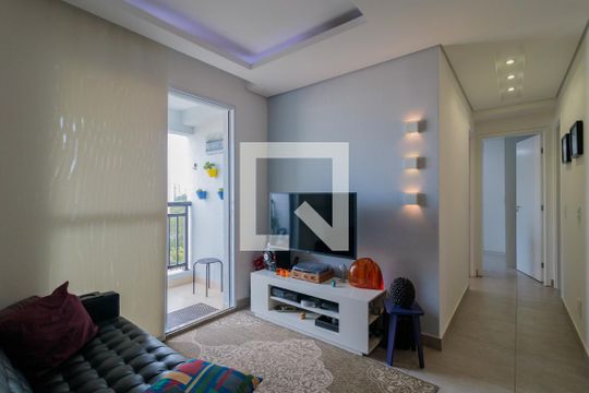 Sala de apartamento para alugar com 2 quartos, 57m² em Vila Andrade, São Paulo