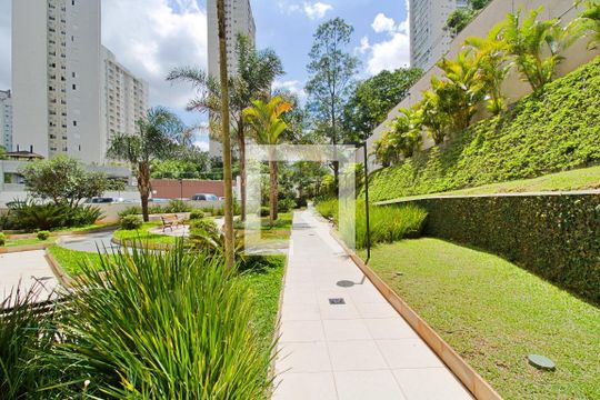 Área comum de apartamento para alugar com 2 quartos, 57m² em Vila Andrade, São Paulo