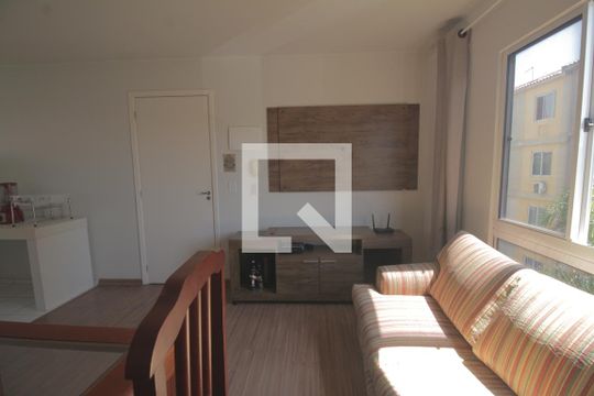 Sala de apartamento para alugar com 2 quartos, 48m² em Igara, Canoas