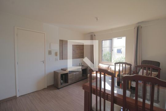 Sala de apartamento para alugar com 2 quartos, 48m² em Igara, Canoas