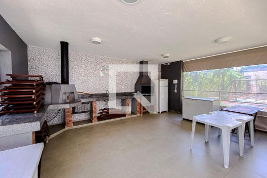 Área comum - Churrasqueira de apartamento para alugar com 1 quarto, 30m² em Cambuci, São Paulo