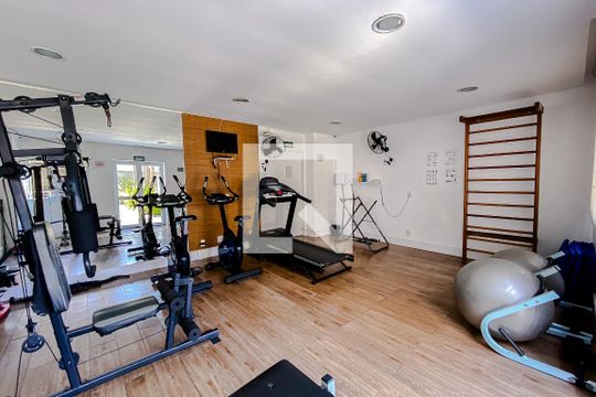 Área comum - Academia de apartamento para alugar com 1 quarto, 30m² em Cambuci, São Paulo