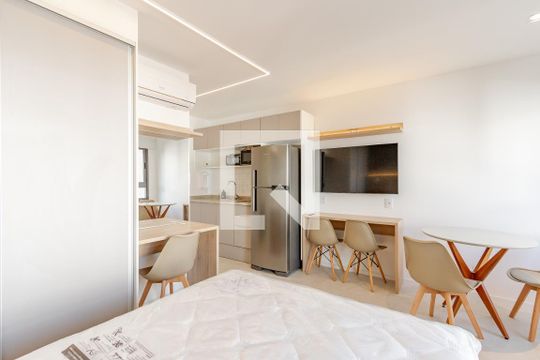 Studio de kitnet/studio para alugar com 1 quarto, 25m² em Campo Belo, São Paulo