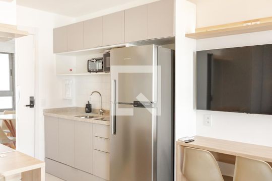 Studio de kitnet/studio para alugar com 1 quarto, 25m² em Campo Belo, São Paulo