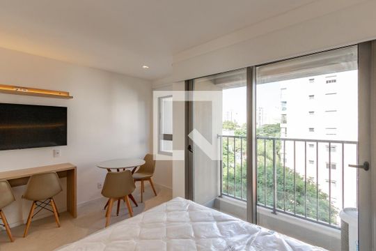 Studio de kitnet/studio para alugar com 1 quarto, 25m² em Campo Belo, São Paulo