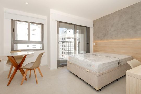 Studio de kitnet/studio para alugar com 1 quarto, 25m² em Campo Belo, São Paulo