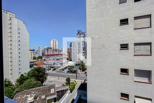 Vista da Sala de apartamento para alugar com 1 quarto, 45m² em Vila Mariana, São Paulo