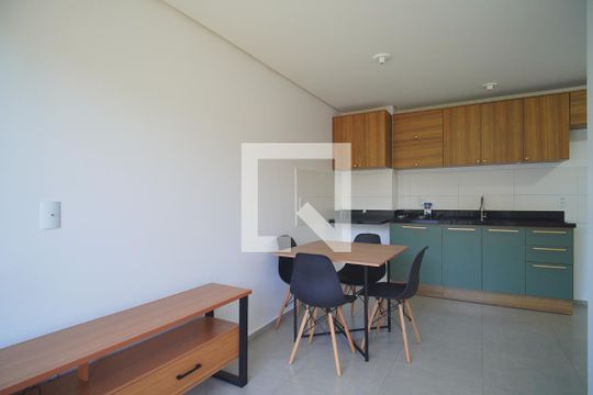 Sala/Cozinha de apartamento à venda com 2 quartos, 57m² em Primavera, Novo Hamburgo